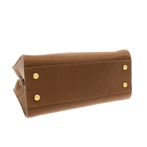 Saint Laurent Paris Baby Cabas 568853 Brown Leather - Handbag - Picture 6 of 10